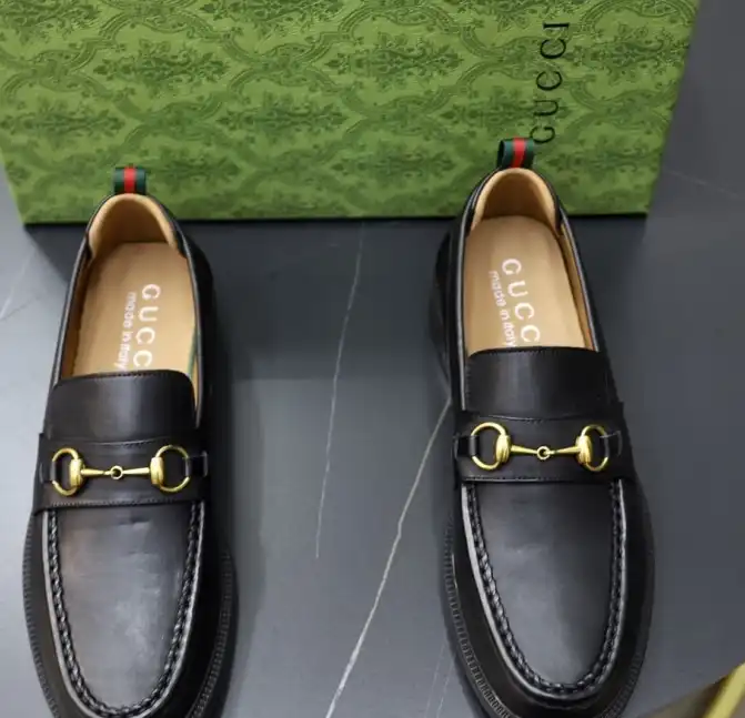 hype Gucci Leather Shoes