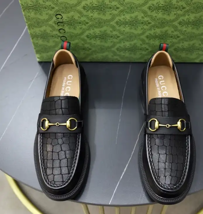 hype Gucci Leather Shoes