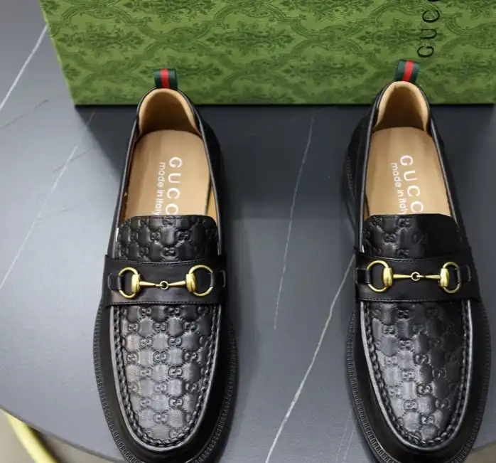 hype Gucci Leather Shoes