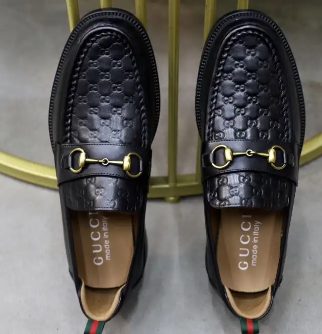 hype Gucci Leather Shoes