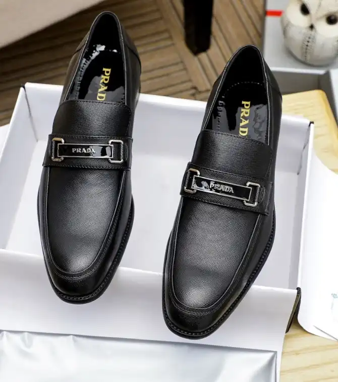 hype Prada Leather Shoes