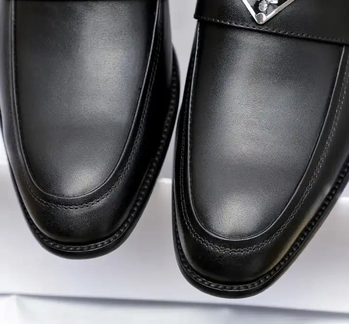 hype Prada Leather Shoes