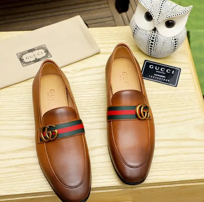 hype Gucci Leather Shoes