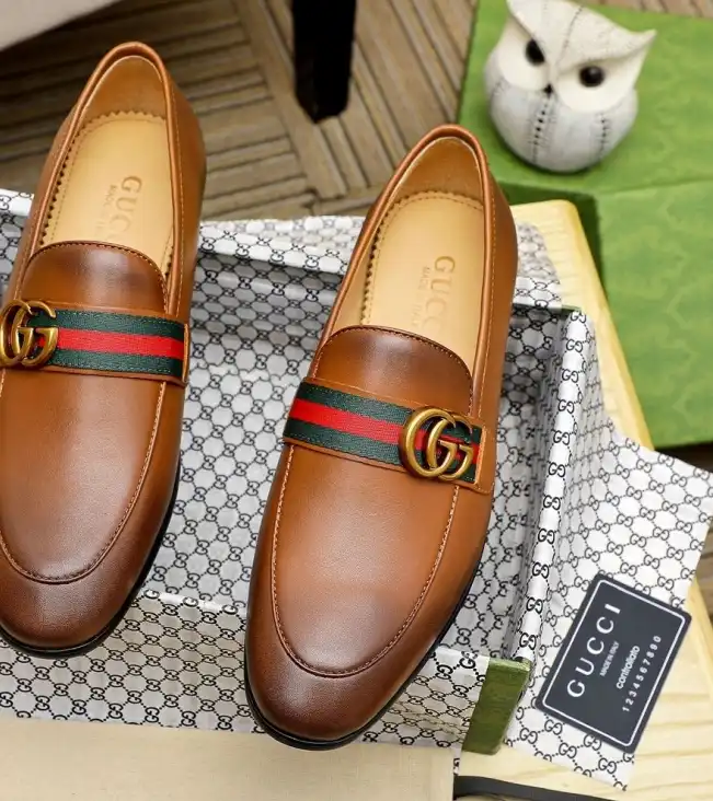 hype Gucci Leather Shoes