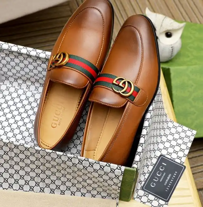 hype Gucci Leather Shoes