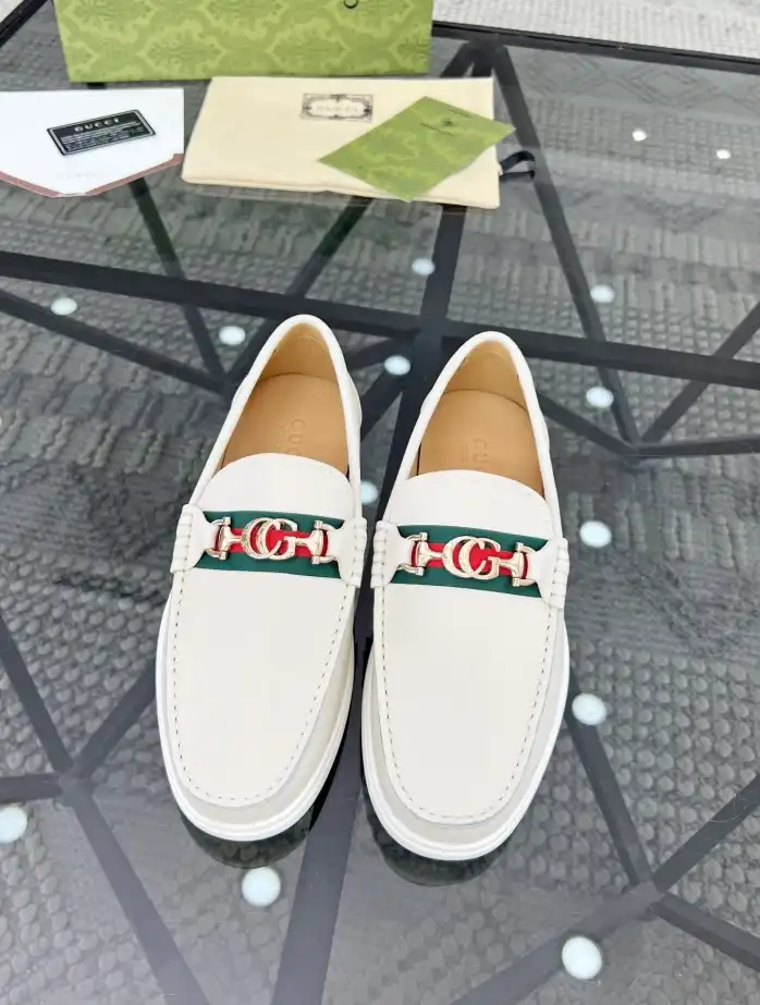 hype Gucci Leather Shoes