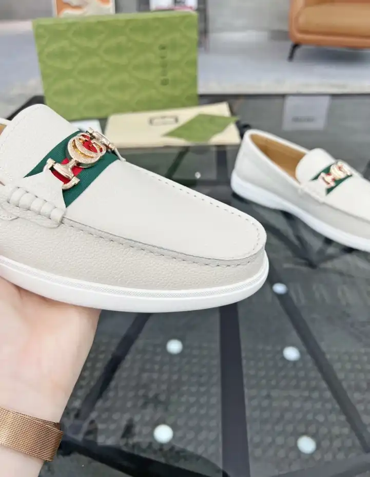 hype Gucci Leather Shoes