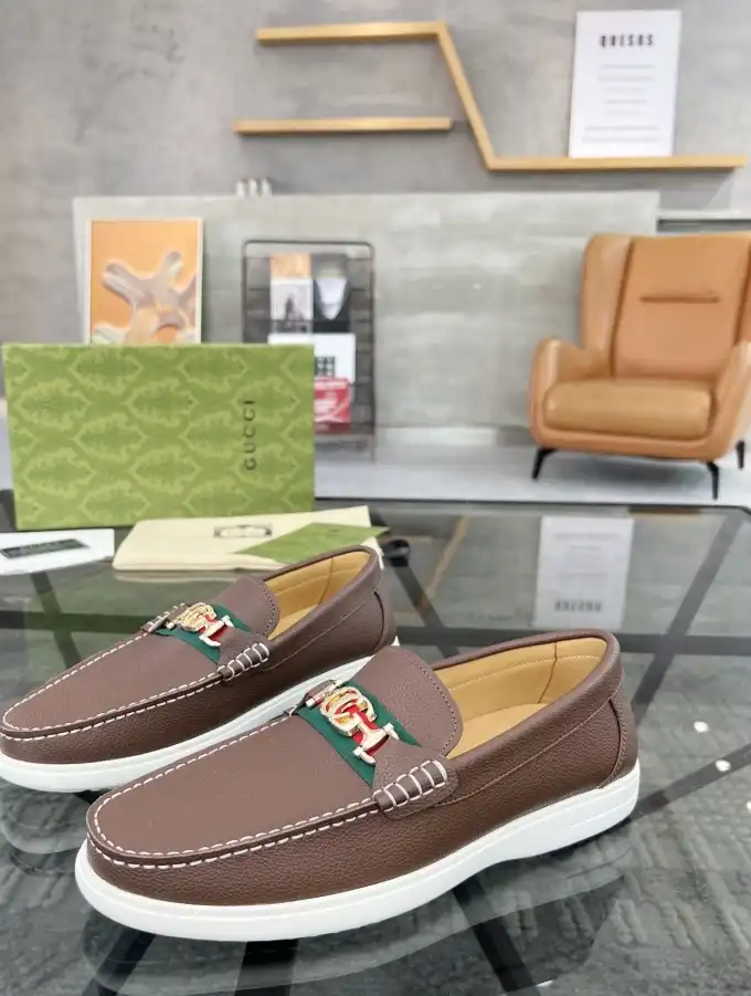 hype Gucci Leather Shoes