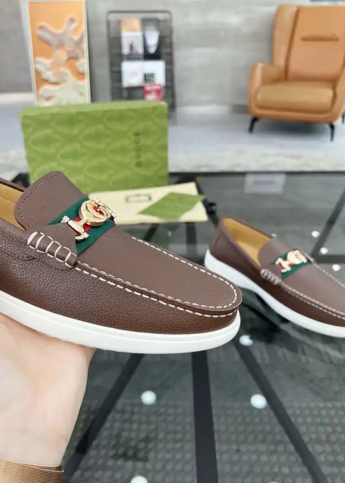 hype Gucci Leather Shoes