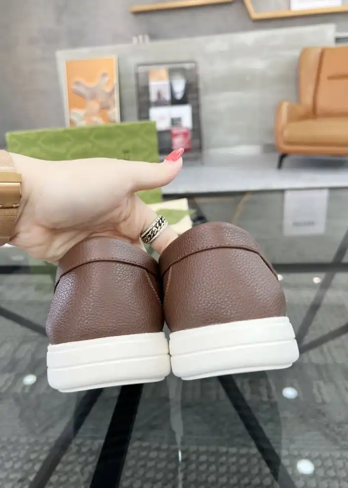 hype Gucci Leather Shoes