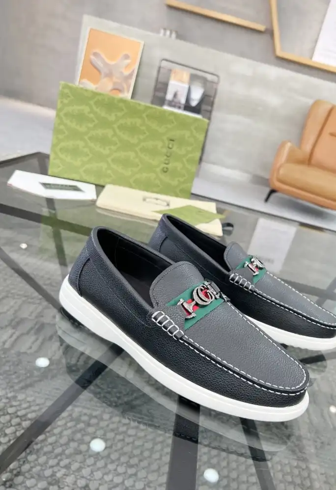 hype Gucci Leather Shoes