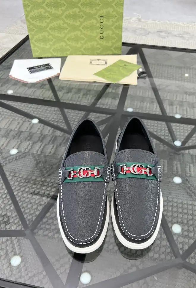 hype Gucci Leather Shoes