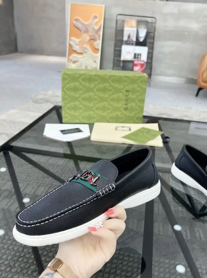 hype Gucci Leather Shoes