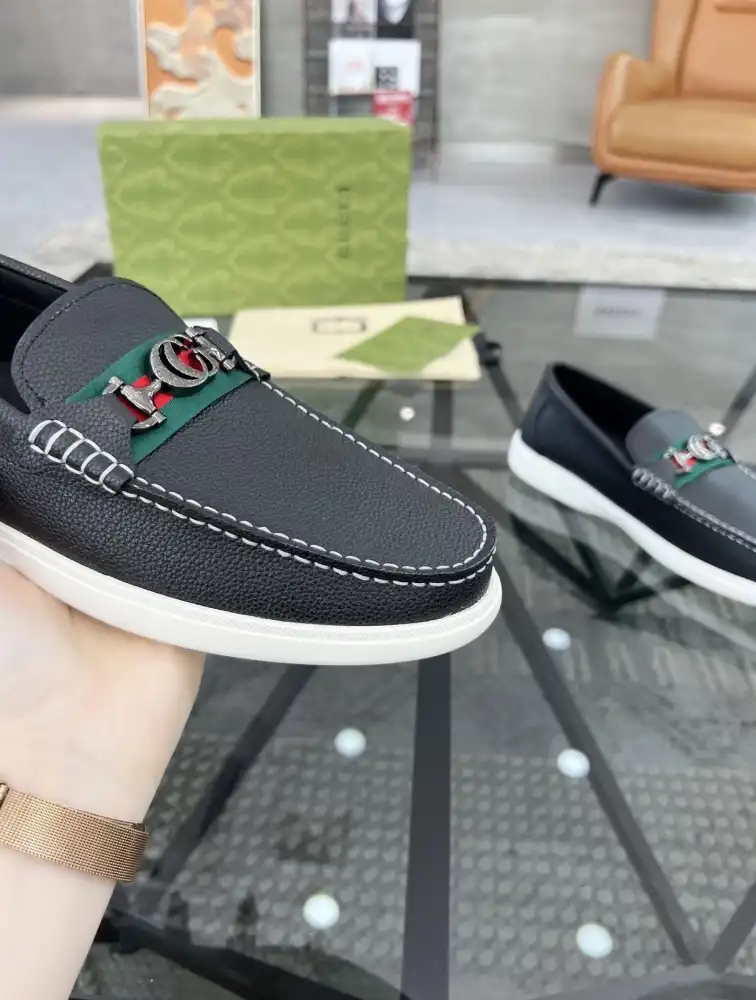 hype Gucci Leather Shoes