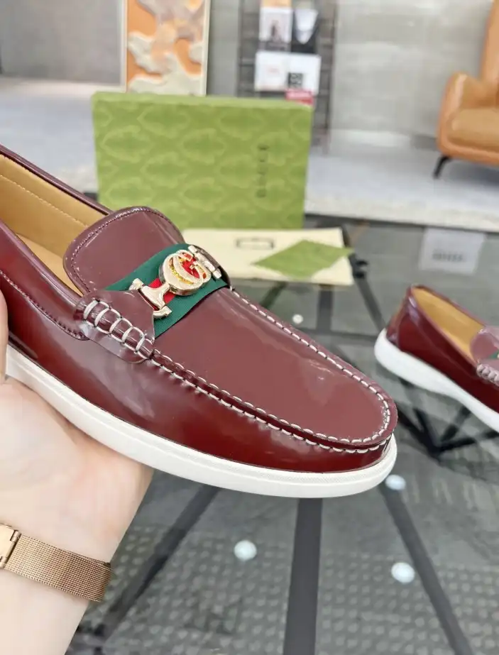 hype Gucci Leather Shoes