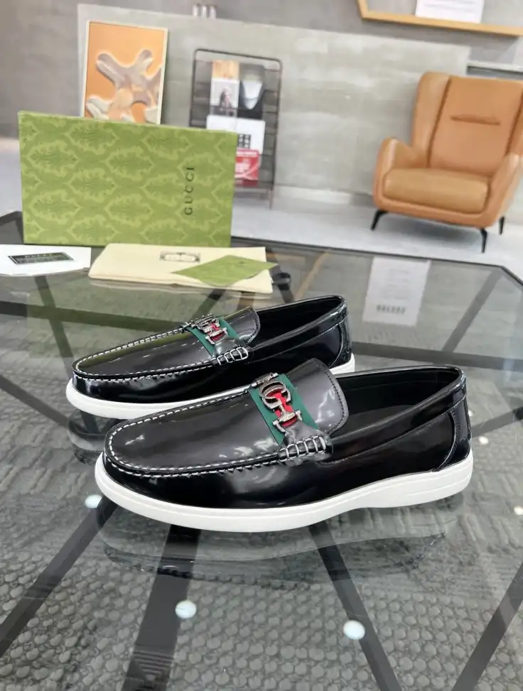 hype Gucci Leather Shoes