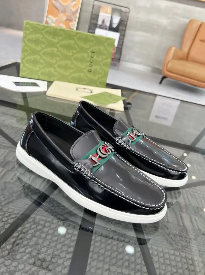 hype Gucci Leather Shoes