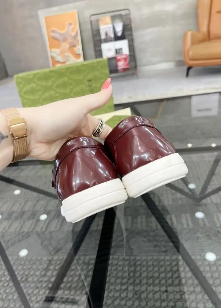 hype Gucci Leather Shoes