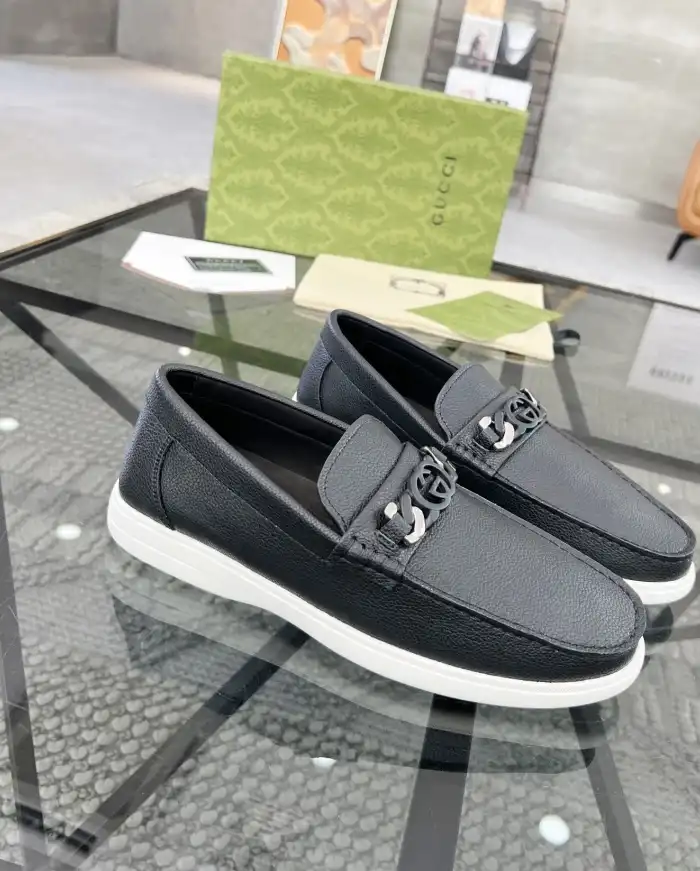 hype Gucci Leather Shoes