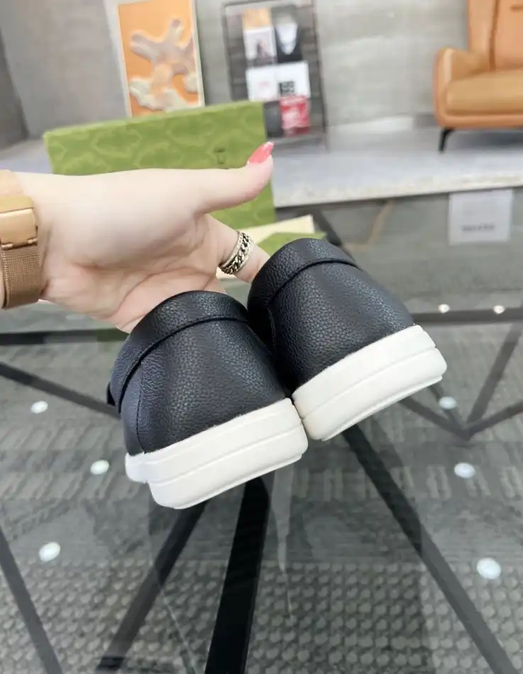 hype Gucci Leather Shoes