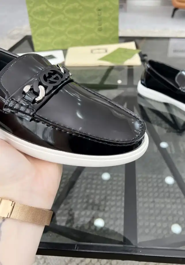 hype Gucci Leather Shoes