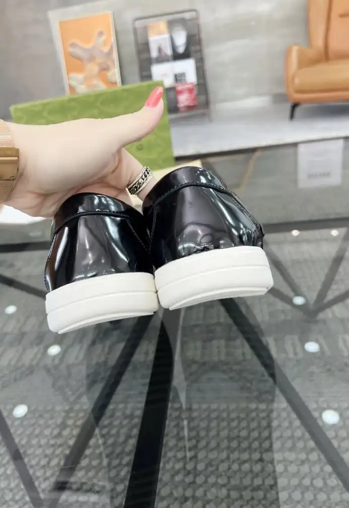 hype Gucci Leather Shoes