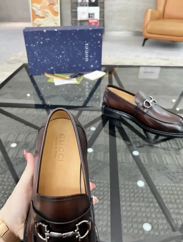 hype Gucci Leather Shoes