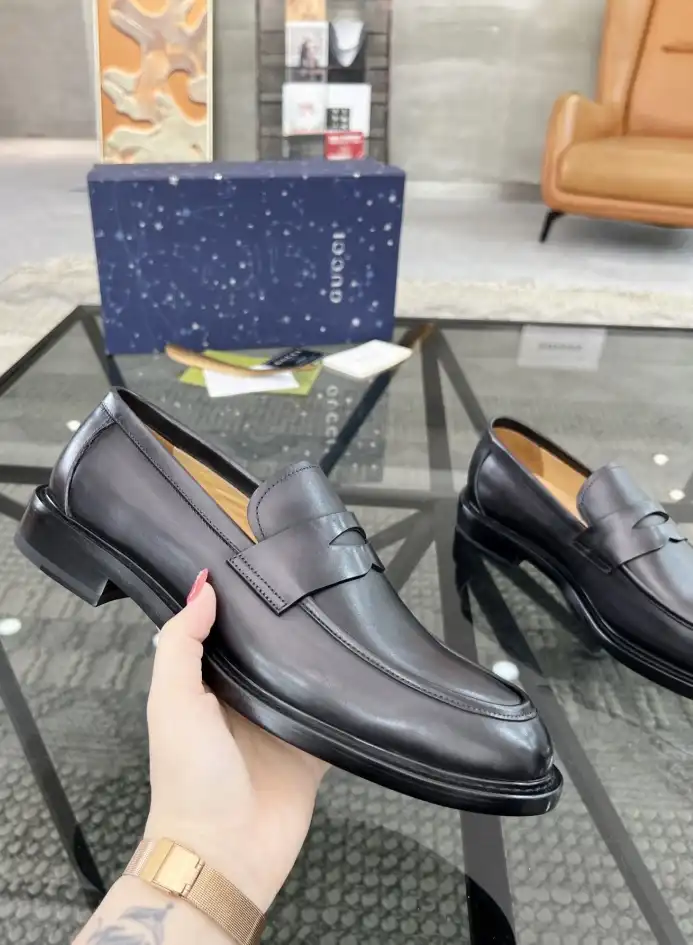 hype Gucci Leather Shoes