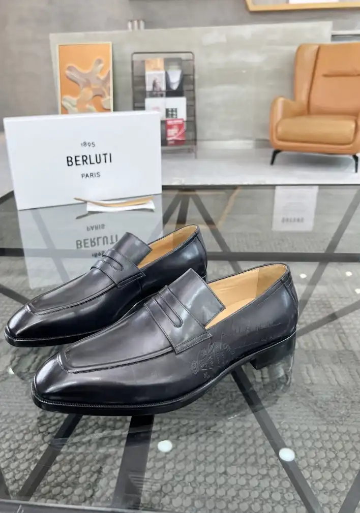 hype Berluti Leather Shoes