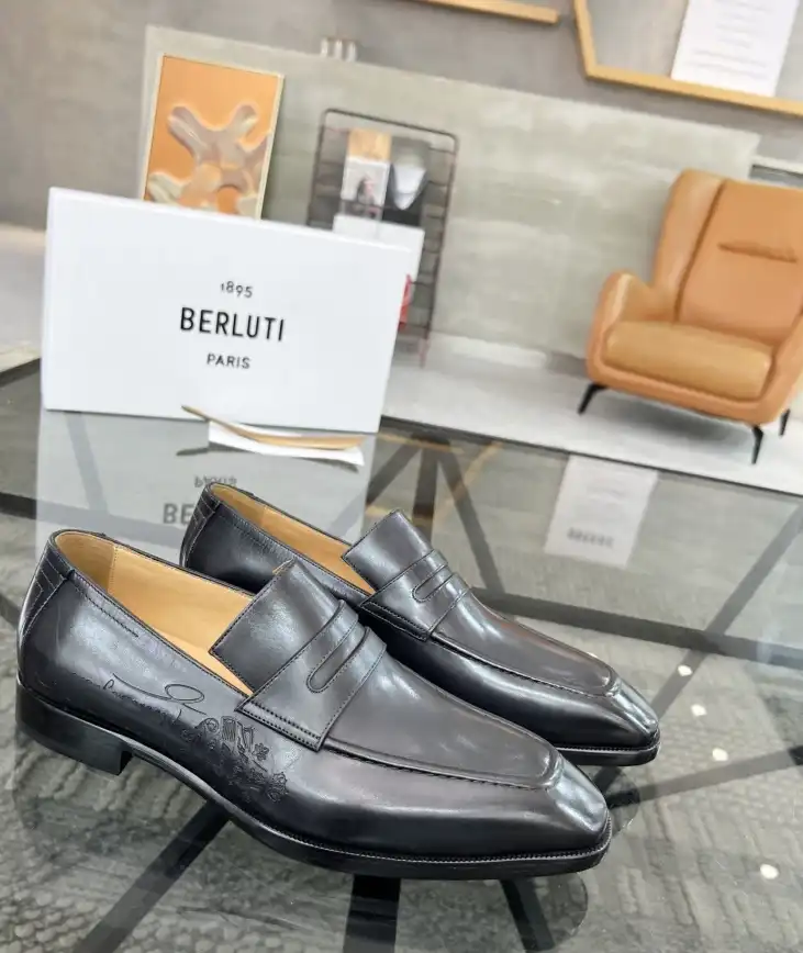 hype Berluti Leather Shoes