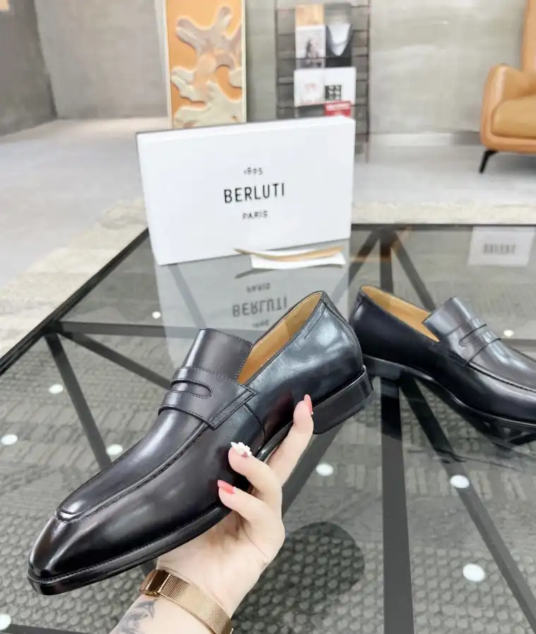 hype Berluti Leather Shoes