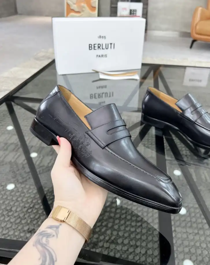 hype Berluti Leather Shoes