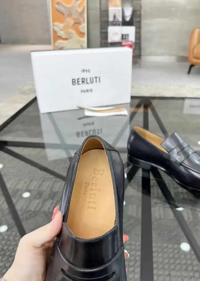 hype Berluti Leather Shoes