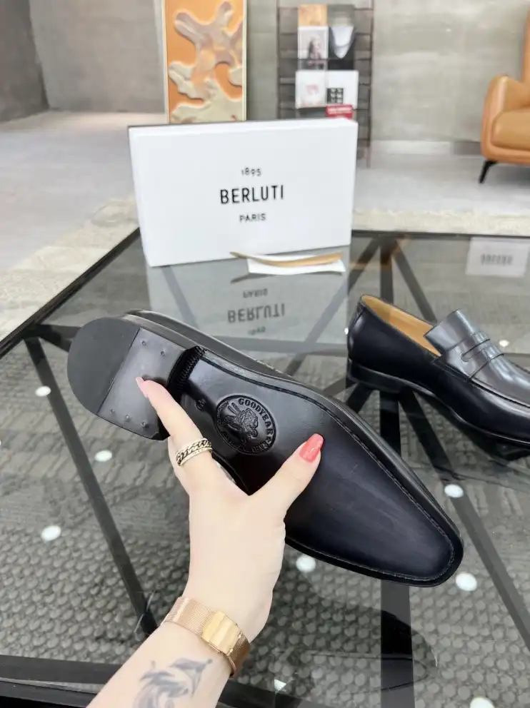 hype Berluti Leather Shoes