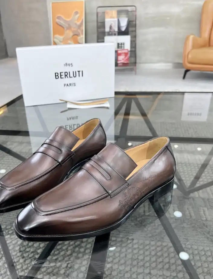 hype Berluti Leather Shoes