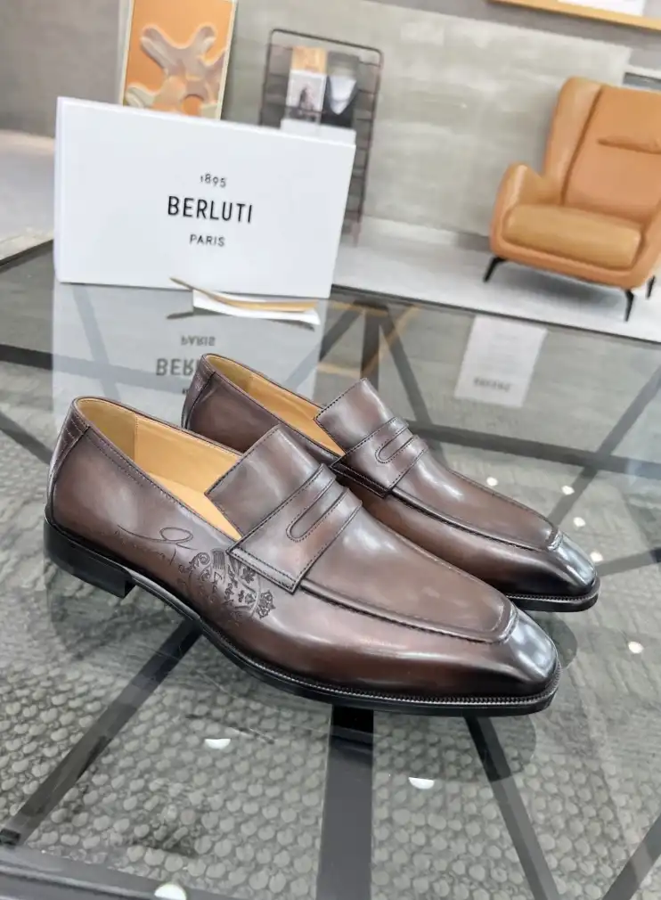 hype Berluti Leather Shoes