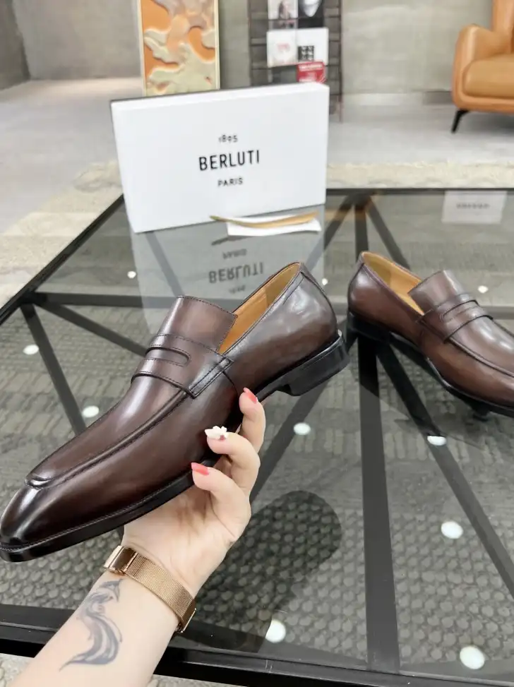 hype Berluti Leather Shoes