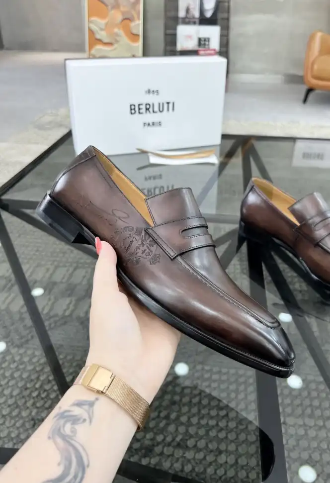 hype Berluti Leather Shoes