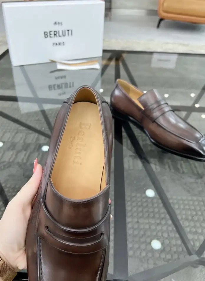 hype Berluti Leather Shoes