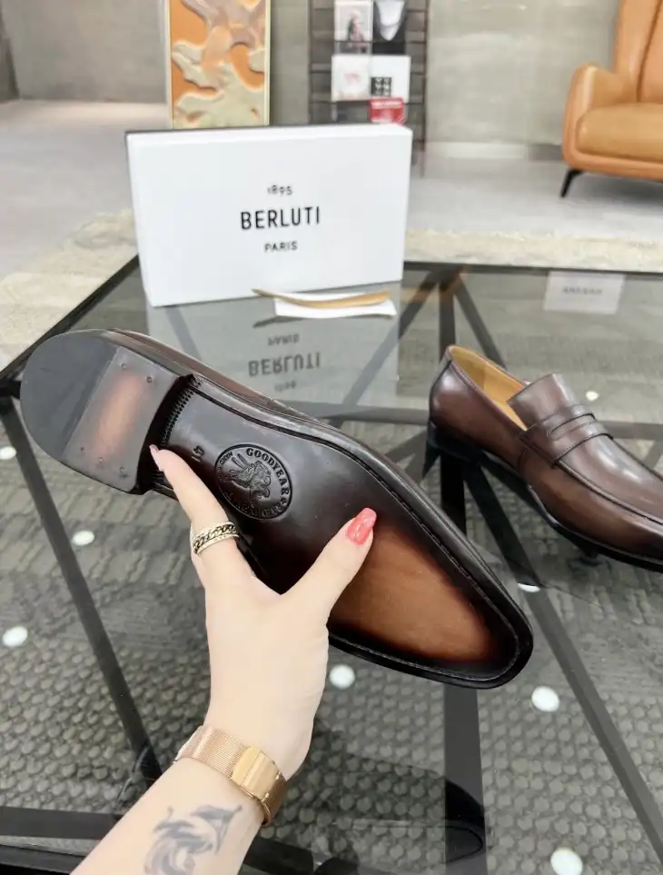 hype Berluti Leather Shoes