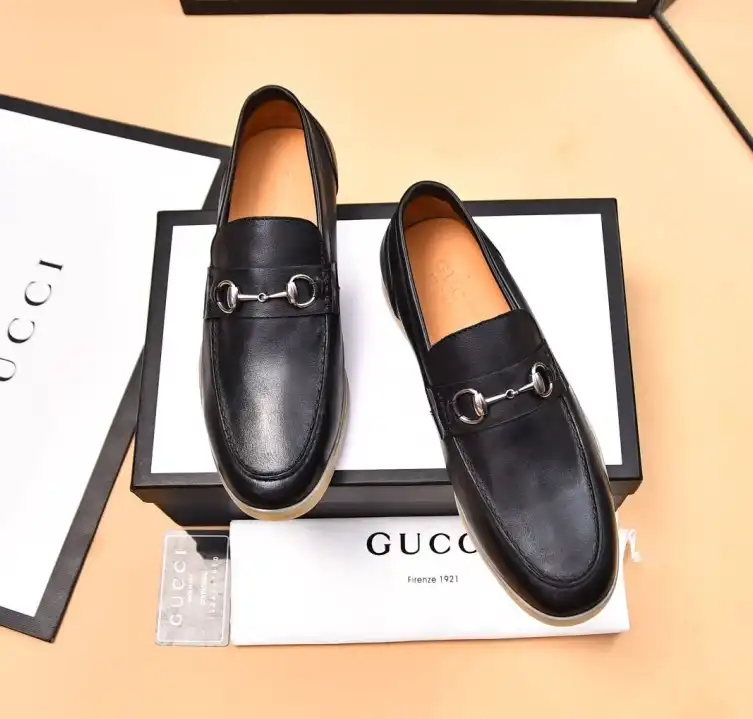 hype Gucci Leather Shoes