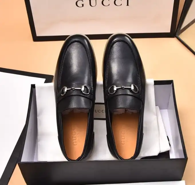 hype Gucci Leather Shoes