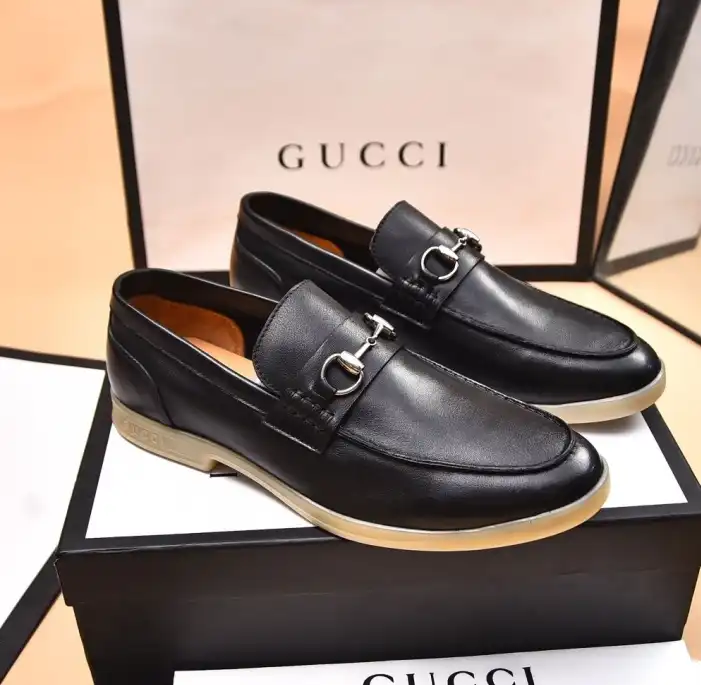 hype Gucci Leather Shoes