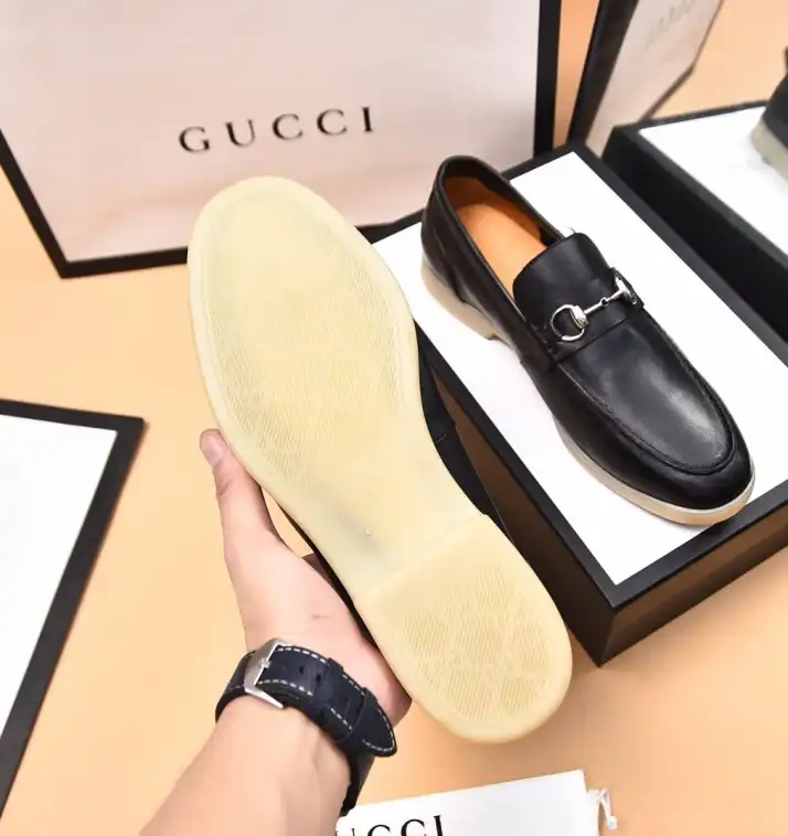 hype Gucci Leather Shoes