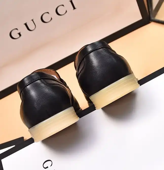 hype Gucci Leather Shoes