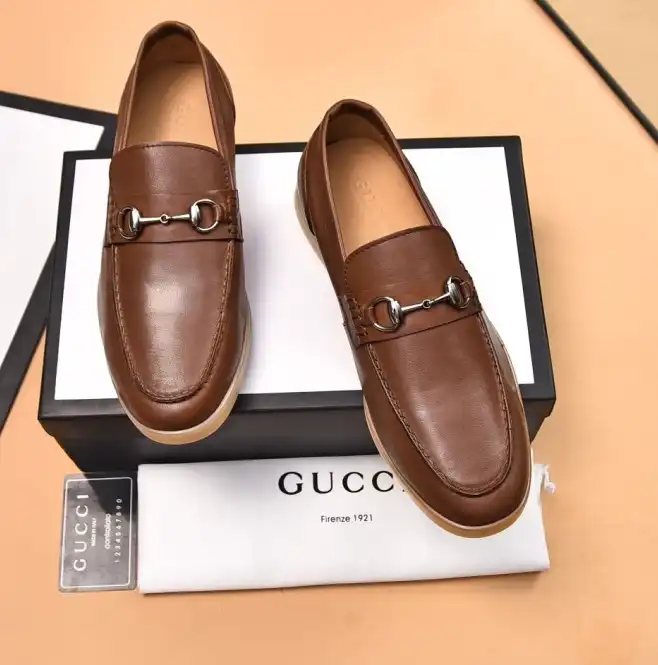 hype Gucci Leather Shoes