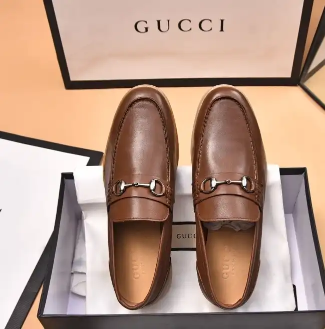 hype Gucci Leather Shoes