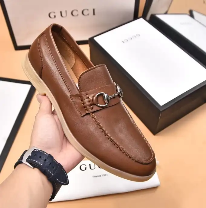 hype Gucci Leather Shoes