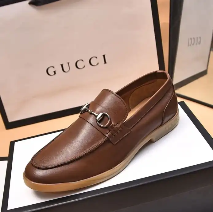 hype Gucci Leather Shoes