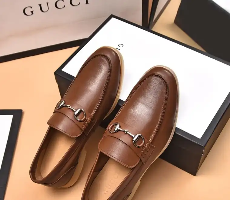 hype Gucci Leather Shoes